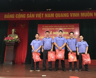 ĐOÀN THANH NIÊN VIỆN KSND QUẬN HAI BÀ TRƯNG HƯỞNG ỨNG PHONG TRÀO HIẾN MÁU...